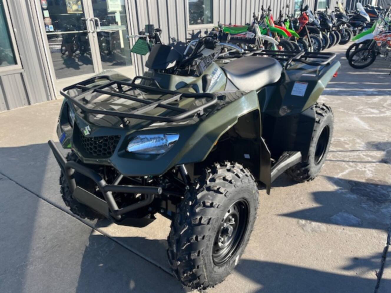 A photo of this 2025 Suzuki KingQuad 400 FSi