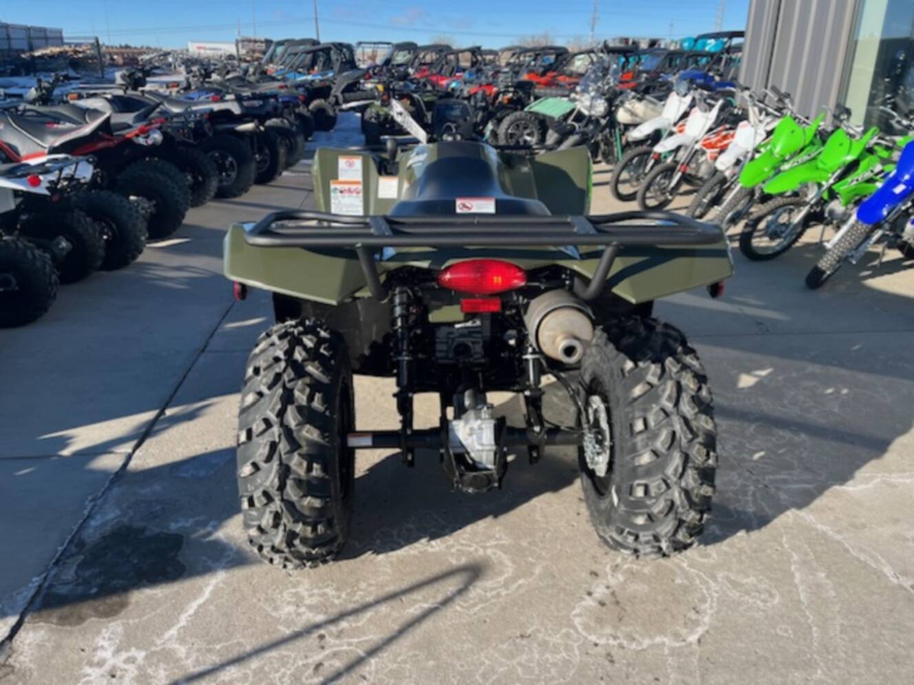 A photo of this 2025 Suzuki KingQuad 400 FSi