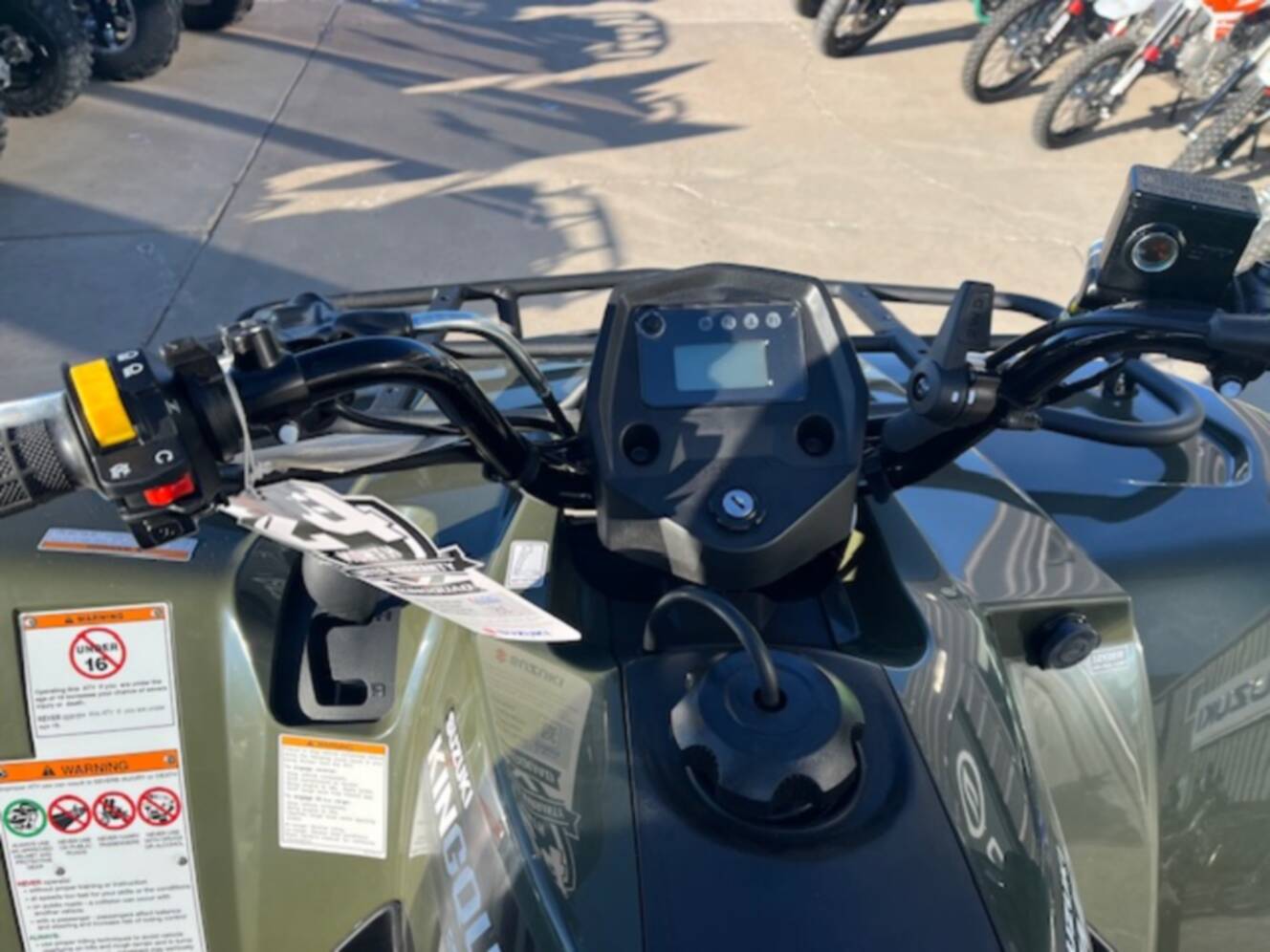 A photo of this 2025 Suzuki KingQuad 400 FSi