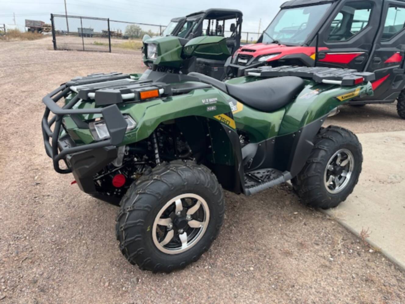 A photo of this 2026 Kawasaki Brute Force 750 SE EPS