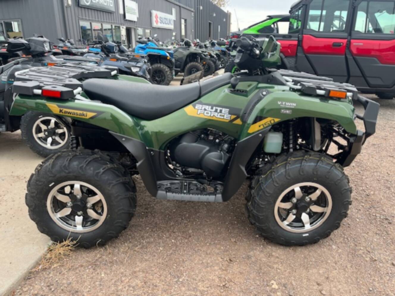 A photo of this 2026 Kawasaki Brute Force 750 SE EPS