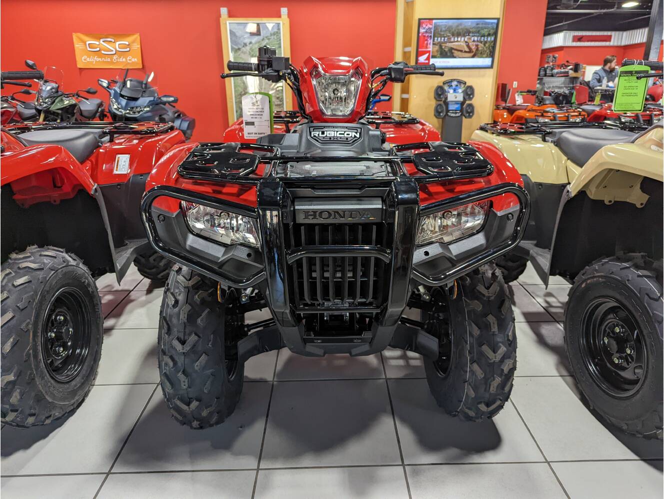 A photo of this 2026 Honda FourTrax Foreman Rubicon 4x4 EPS