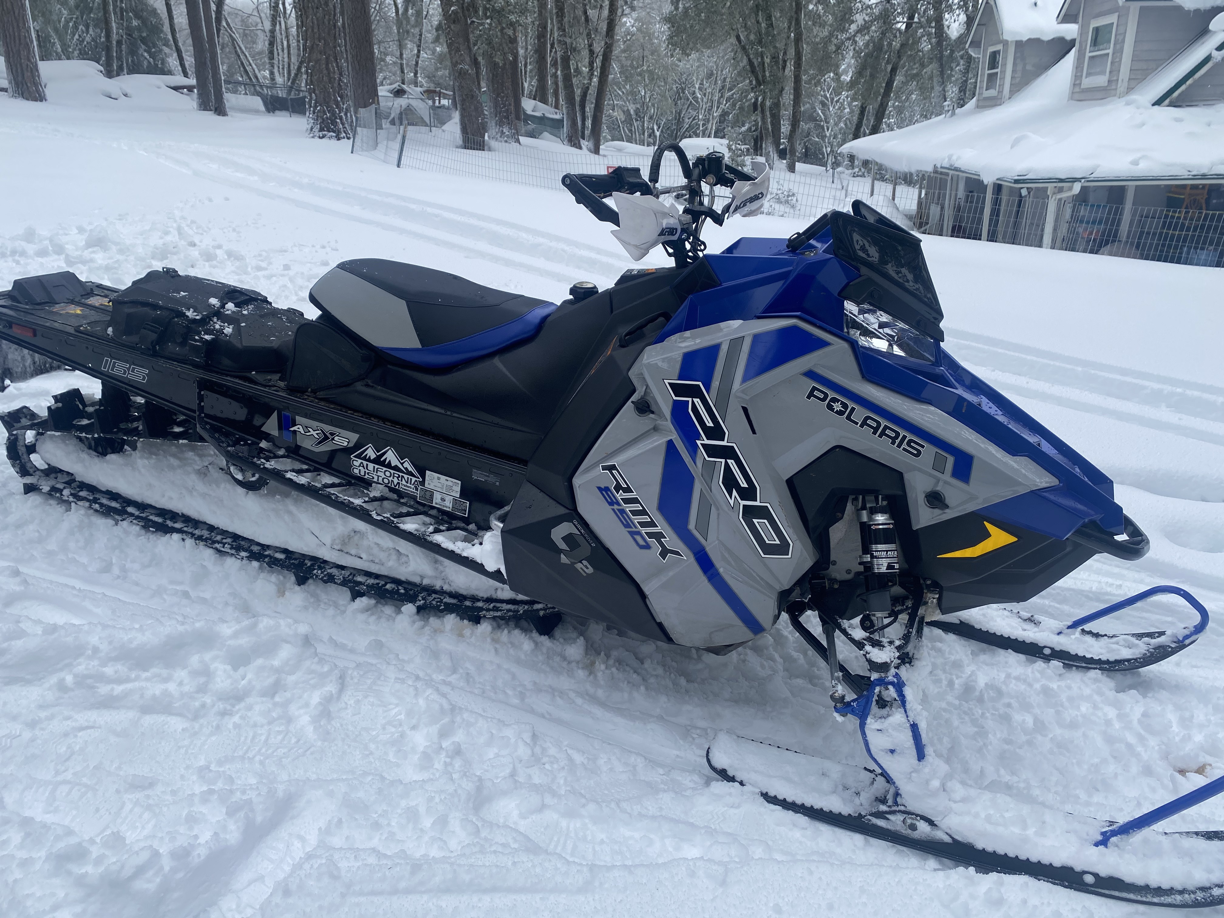 2021 Polaris PRO RMK 850 in grass valley CA