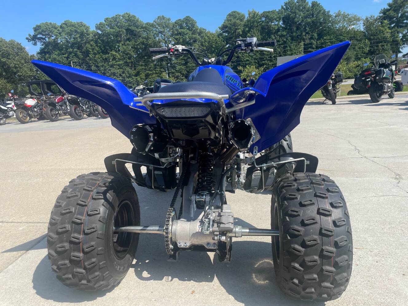 A photo of this 2024 Yamaha Raptor 700R