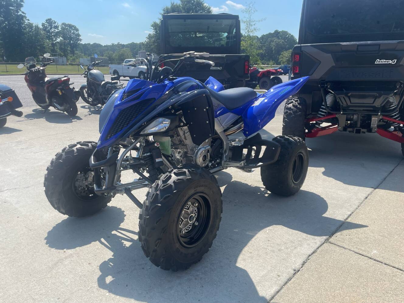 A photo of this 2024 Yamaha Raptor 700R