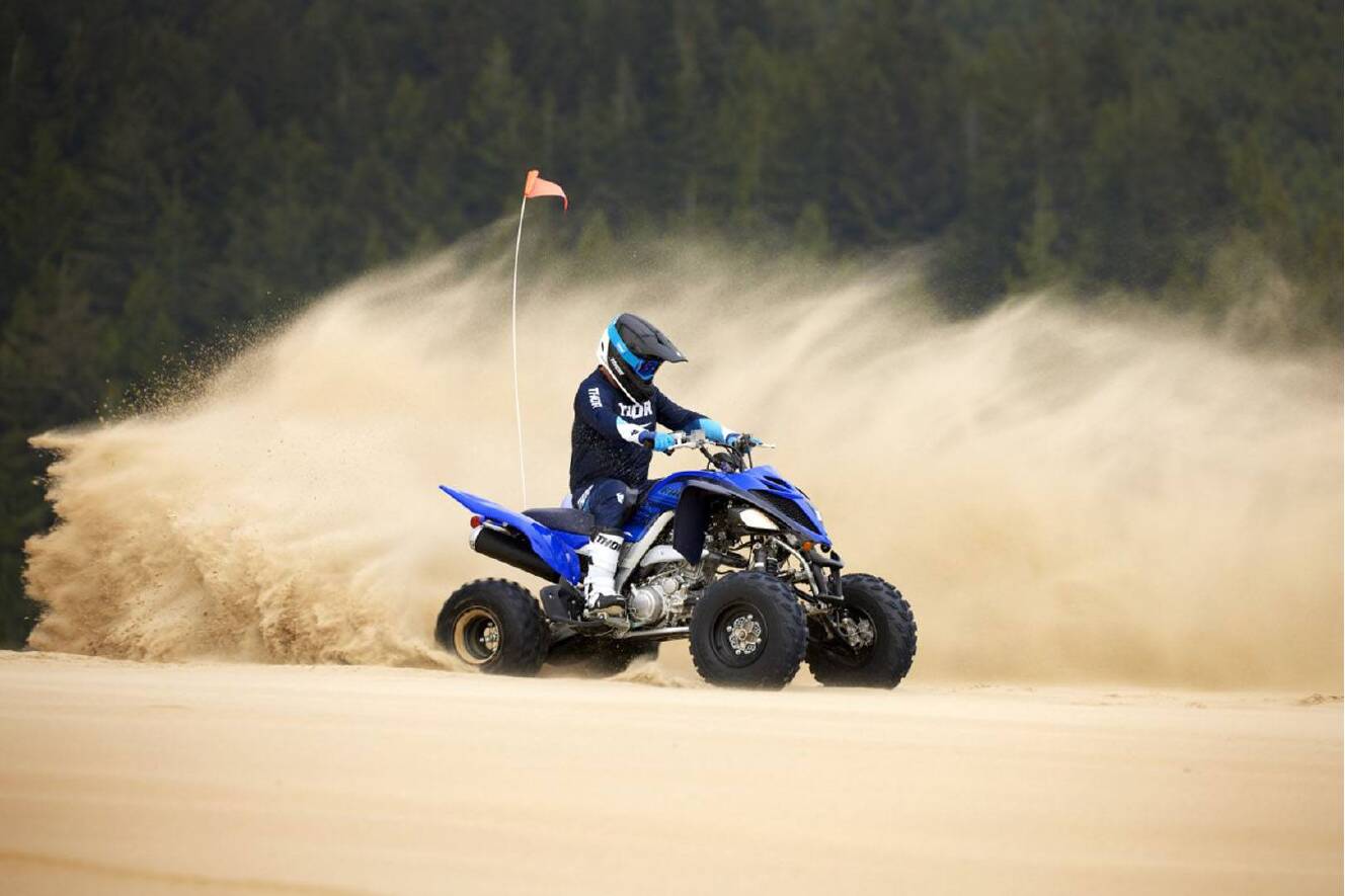 A photo of this 2024 Yamaha Raptor 700R