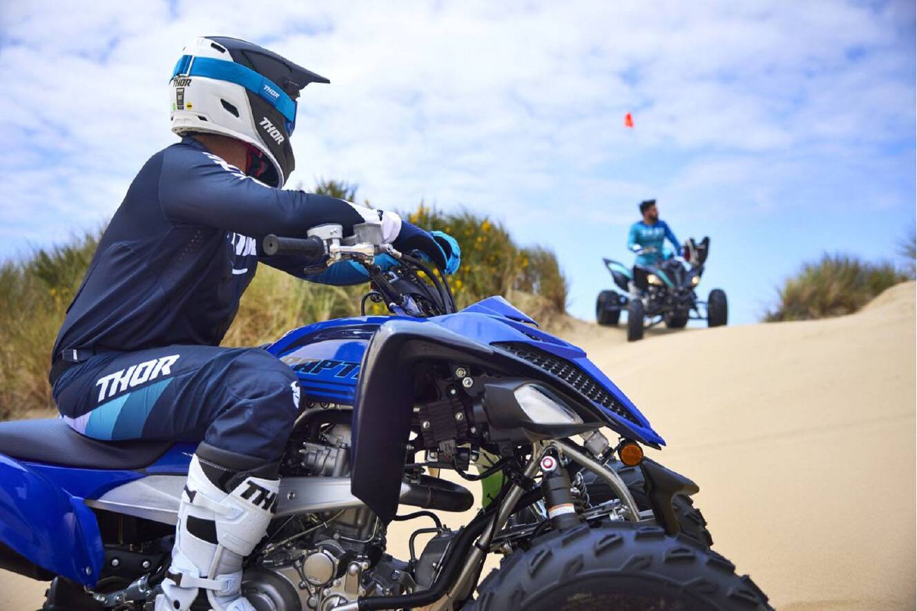A photo of this 2024 Yamaha Raptor 700R