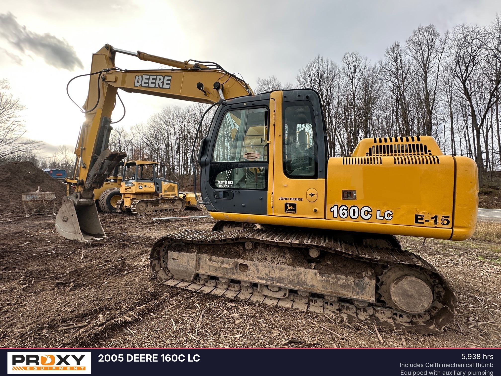 2005 DEERE 160C LC in Scranton, PA