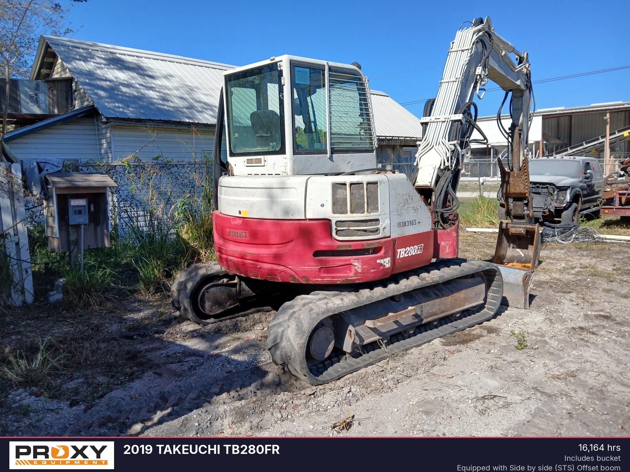 2019 TAKEUCHI TB280FR in Lakeland, FL