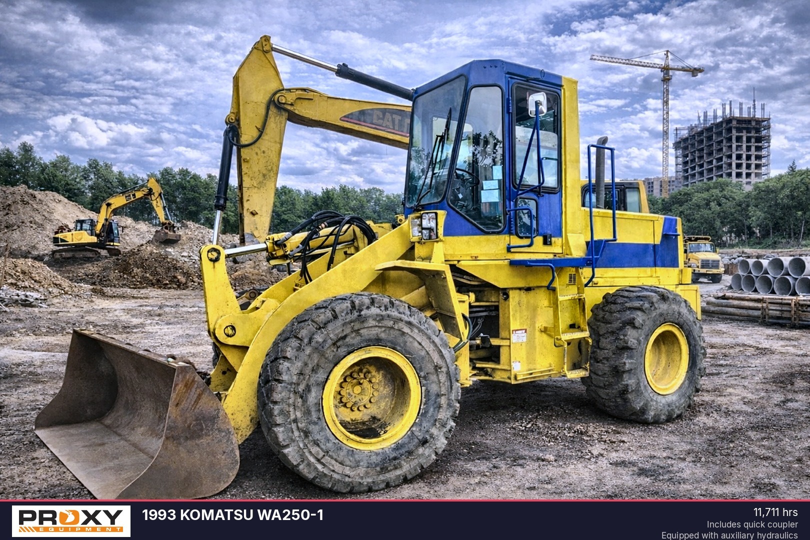 1993 KOMATSU WA250-1 in Trenton, NJ