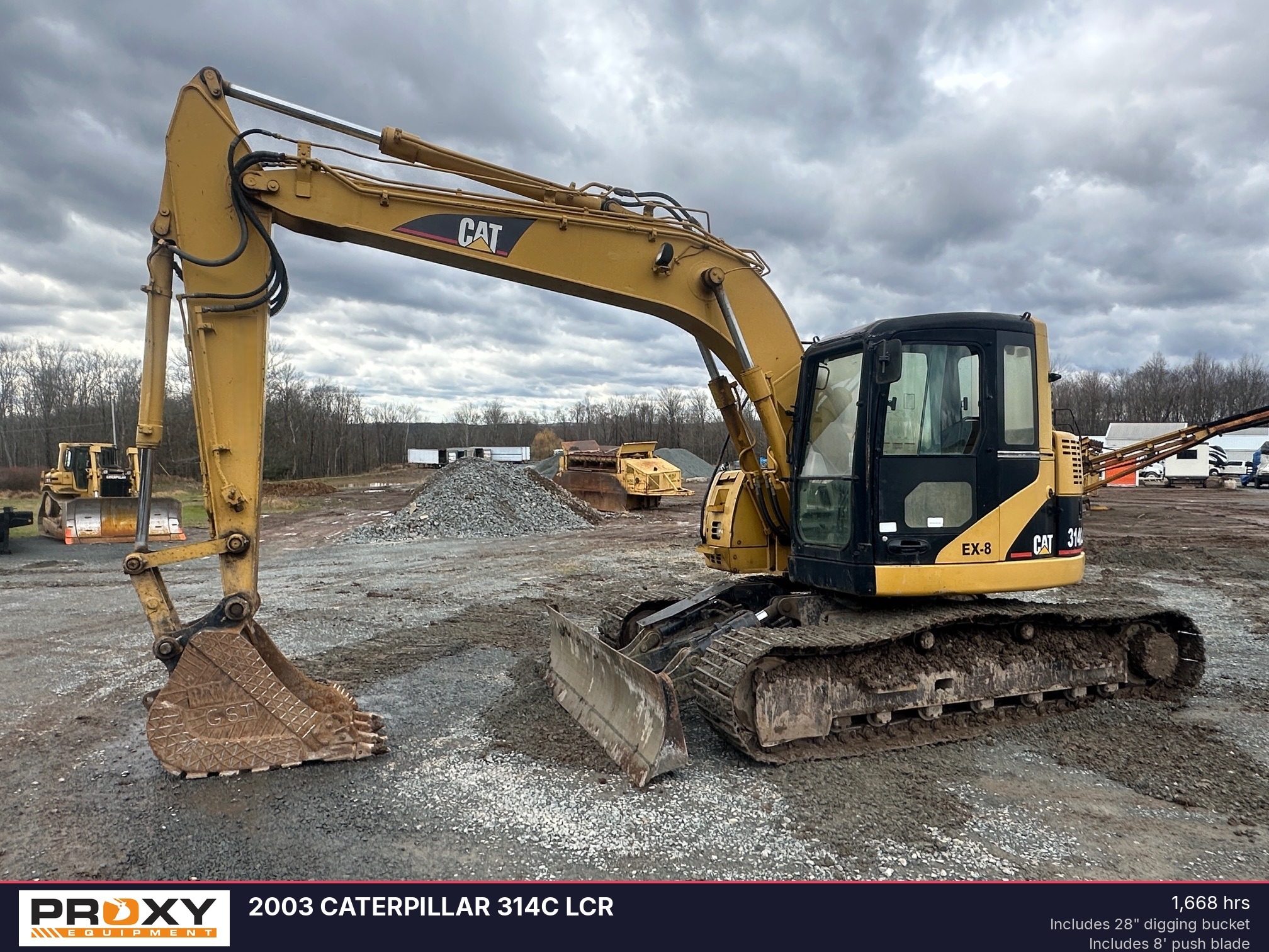 2003 CATERPILLAR 314C LCR in Scranton, PA