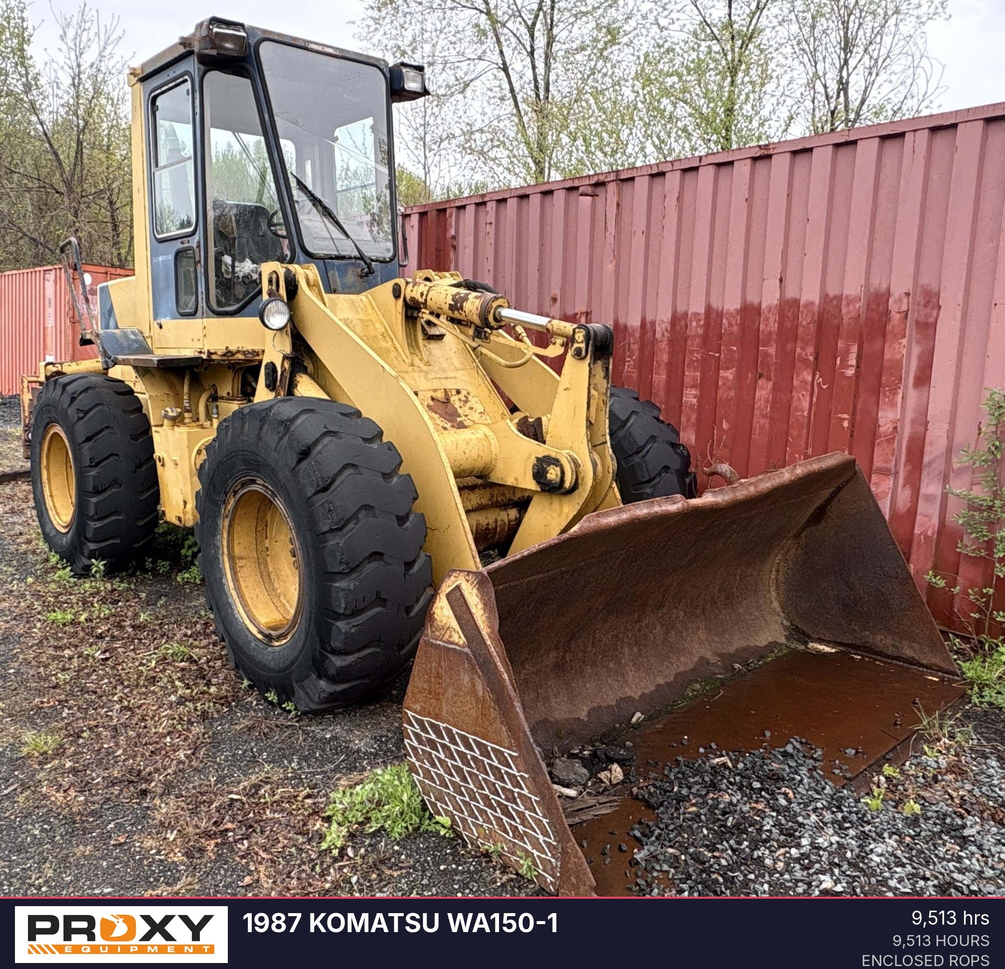 1987 KOMATSU WA150-1 in Trenton, NJ