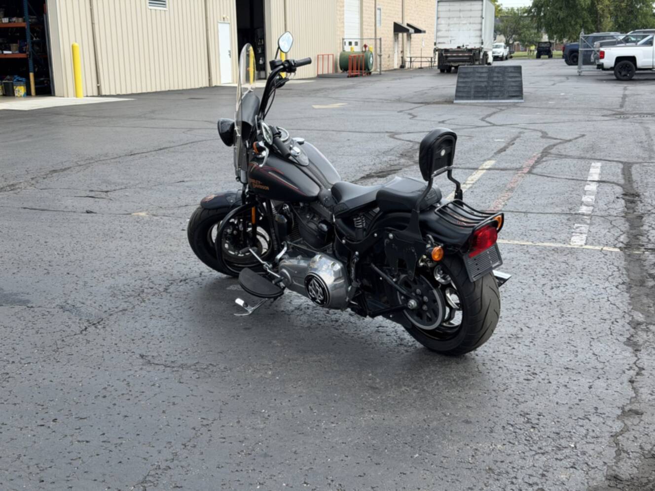 A photo of this 2009 Harley-Davidson  FLSTSB