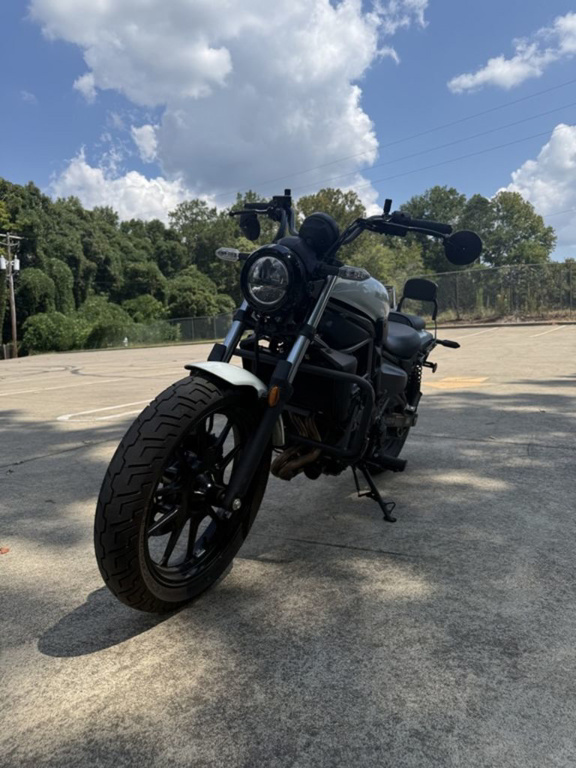 2024 Kawasaki Eliminator Pearl Storm Gray Cruiser motorcycle