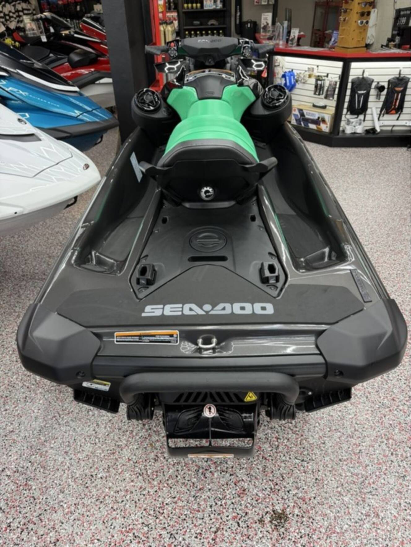 A photo of this 2026 Sea-Doo GTI SE 130 iBR Tech, Audio, iDF, iBR