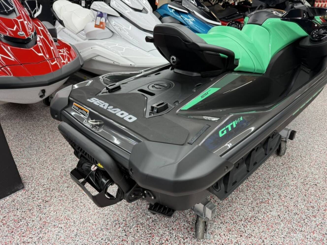 A photo of this 2026 Sea-Doo GTI SE 130 iBR Tech, Audio, iDF, iBR