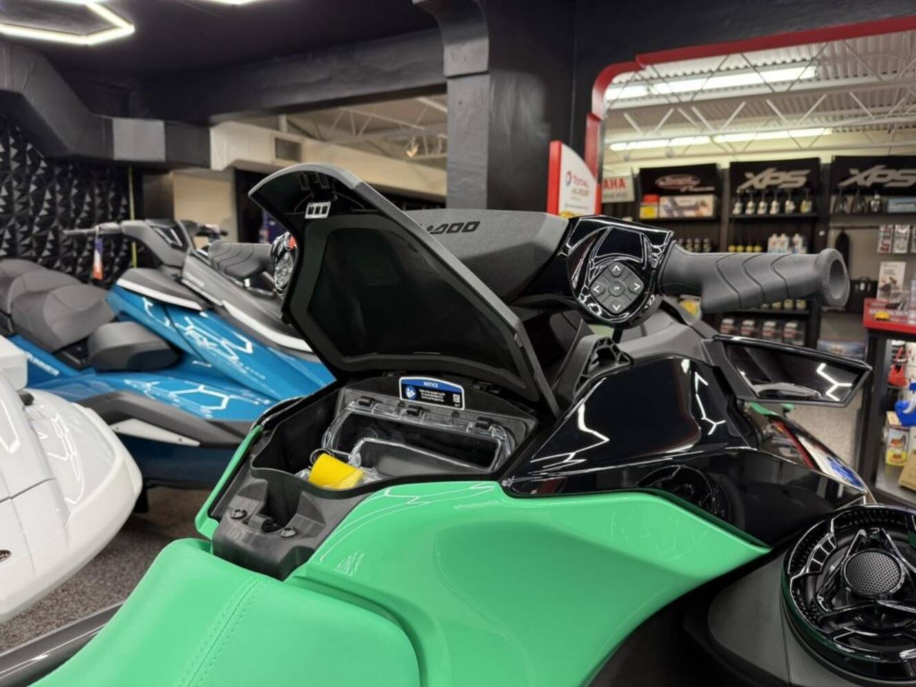 A photo of this 2026 Sea-Doo GTI SE 130 iBR Tech, Audio, iDF, iBR