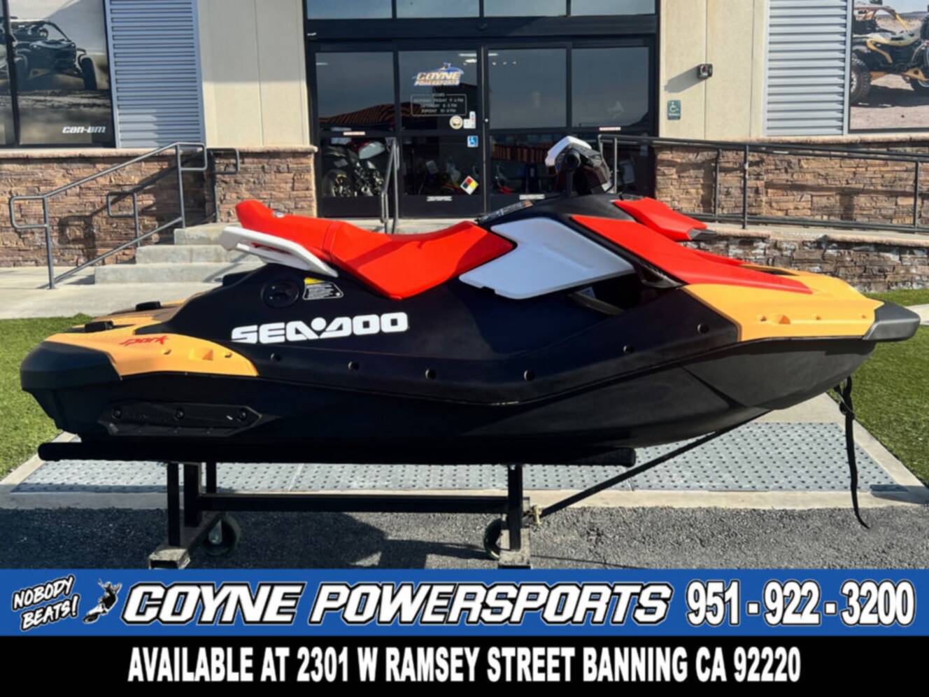 A photo of this 2026 Sea-Doo Spark for 2 Rotax® 900 ACE - 90 CONV with IBR