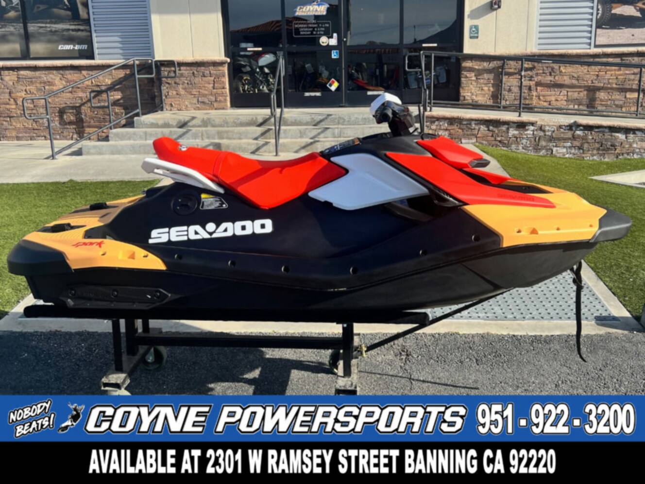 A photo of this 2026 Sea-Doo Spark for 2 Rotax® 900 ACE - 90 CONV with IBR