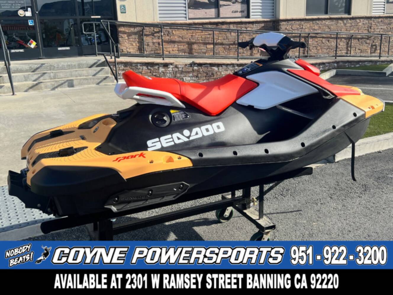 A photo of this 2026 Sea-Doo Spark for 2 Rotax® 900 ACE - 90 CONV with IBR