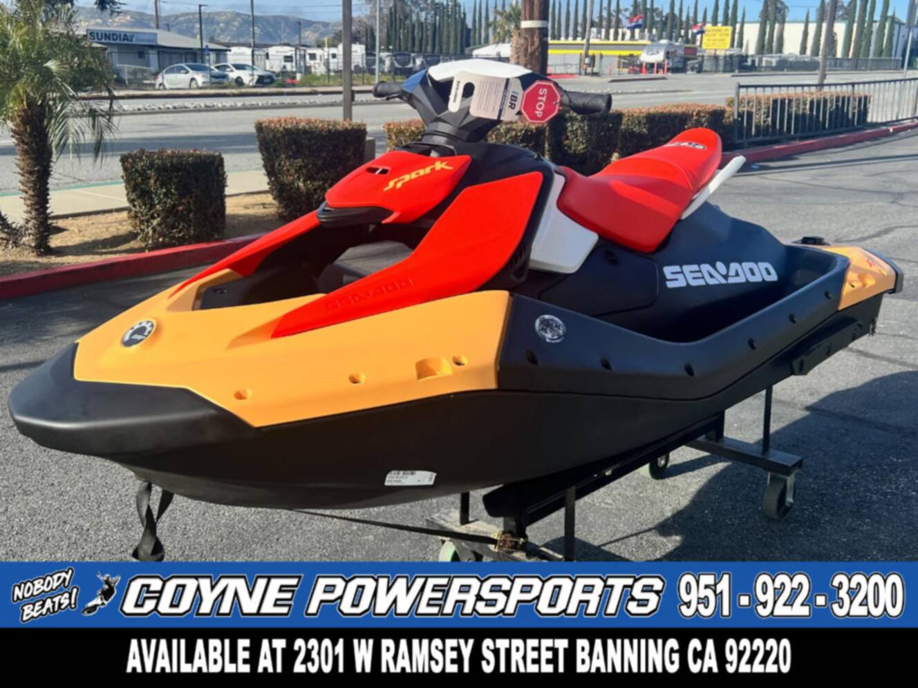A photo of this 2026 Sea-Doo Spark for 2 Rotax® 900 ACE - 90 CONV with IBR