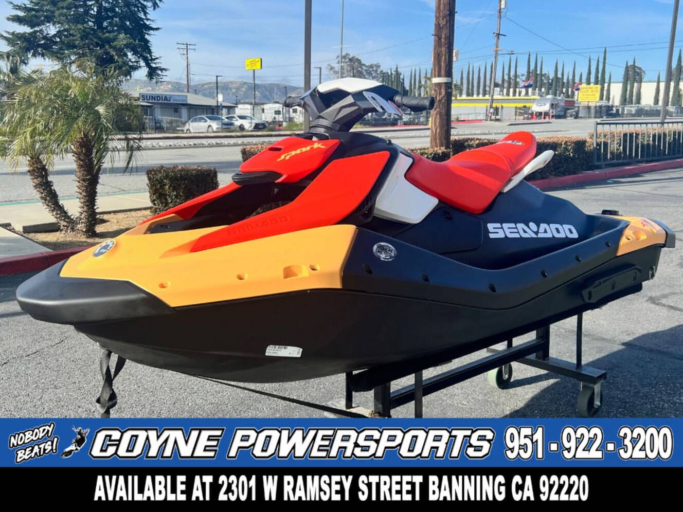 A photo of this 2026 Sea-Doo Spark for 2 Rotax® 900 ACE - 90 CONV with IBR