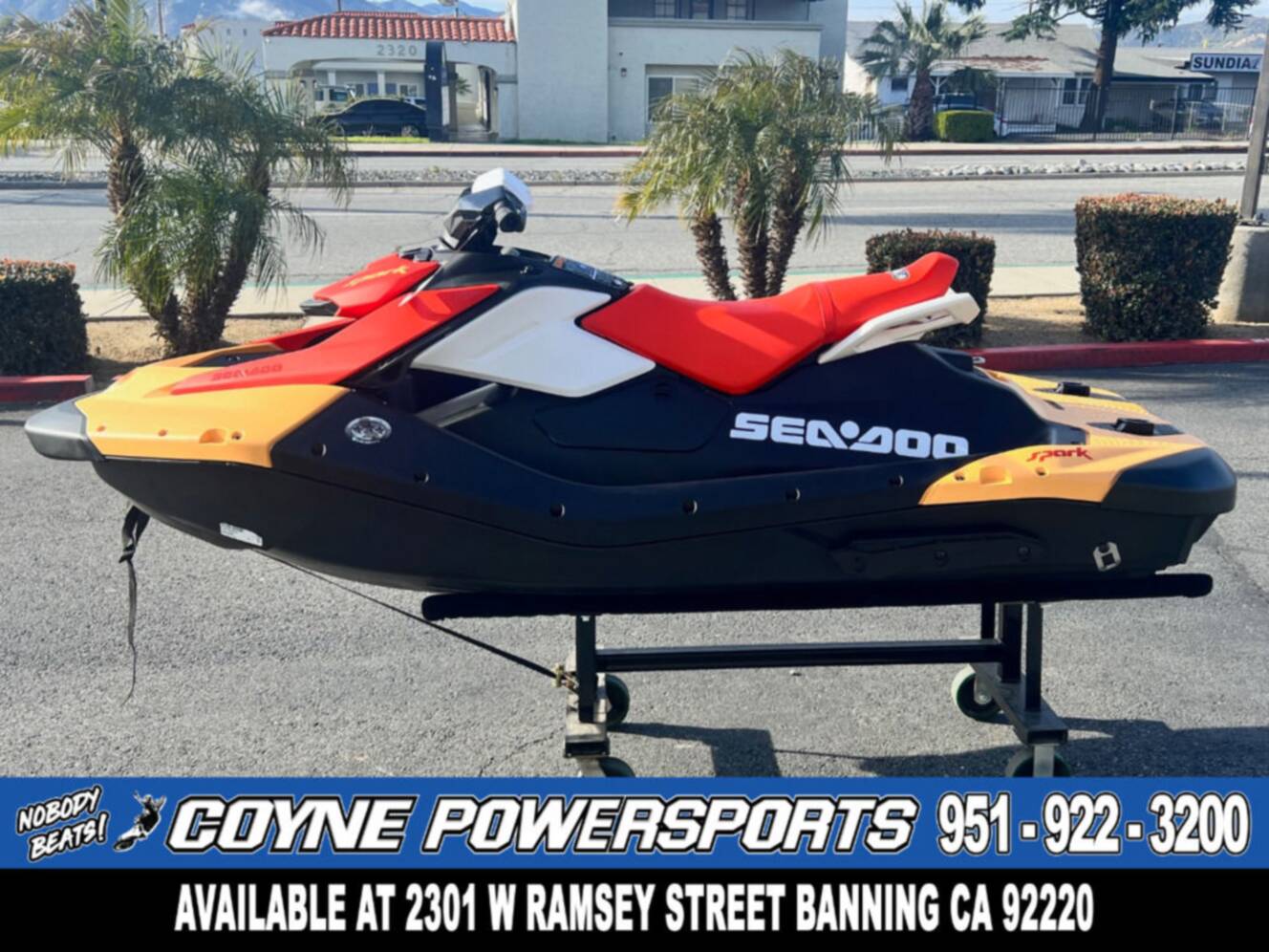 A photo of this 2026 Sea-Doo Spark for 2 Rotax® 900 ACE - 90 CONV with IBR