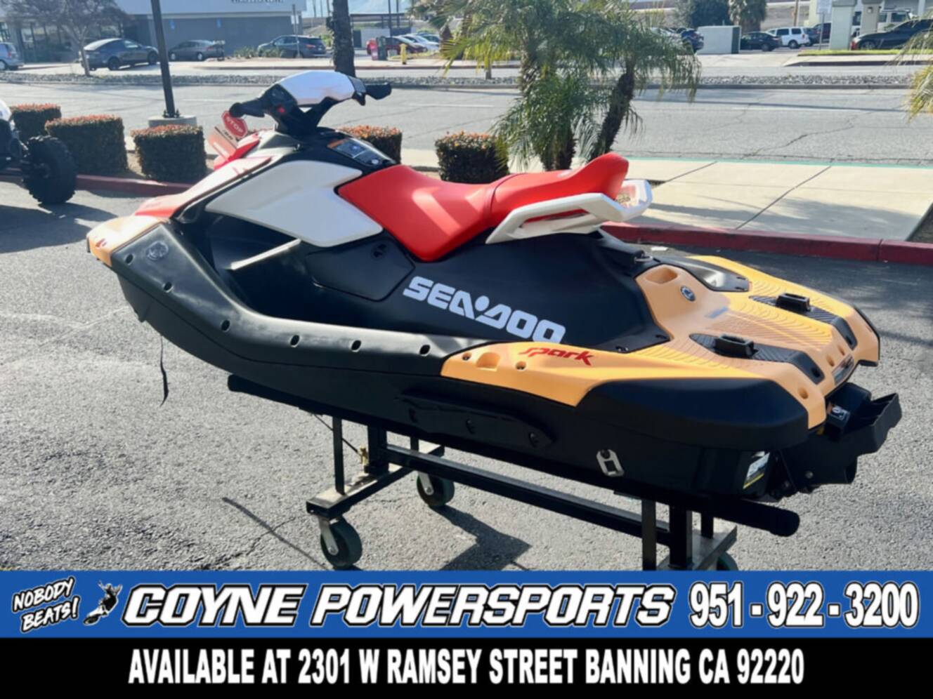 A photo of this 2026 Sea-Doo Spark for 2 Rotax® 900 ACE - 90 CONV with IBR