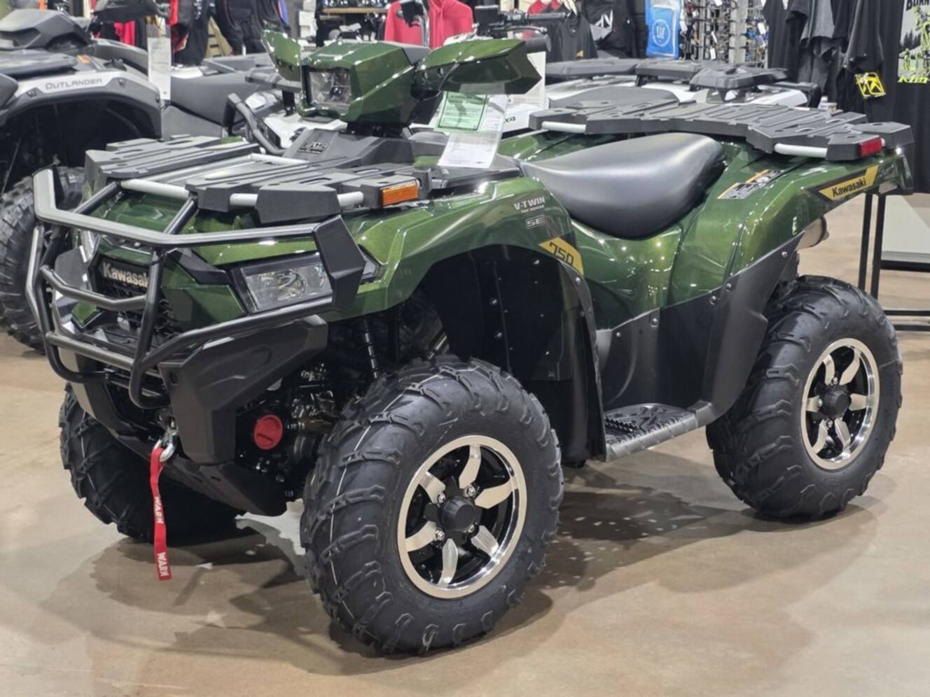 A photo of this 2026 Kawasaki Brute Force® 750 SE EPS