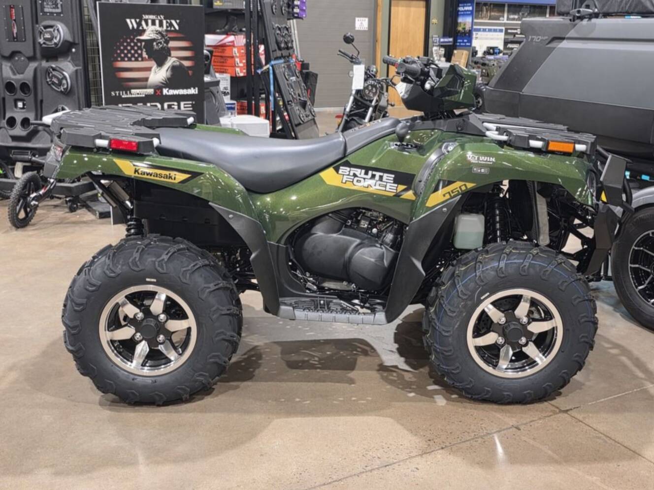 A photo of this 2026 Kawasaki Brute Force® 750 SE EPS