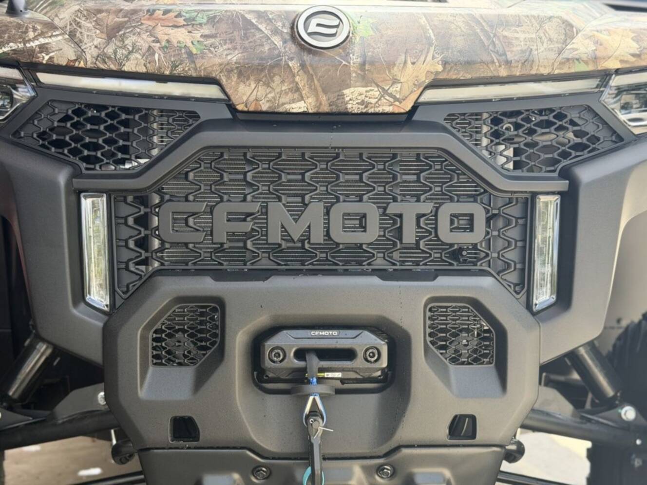A photo of this 2027 CFMOTO UFORCE U10 XL Pro Highland EPS TrueTimber® Kanati Camo