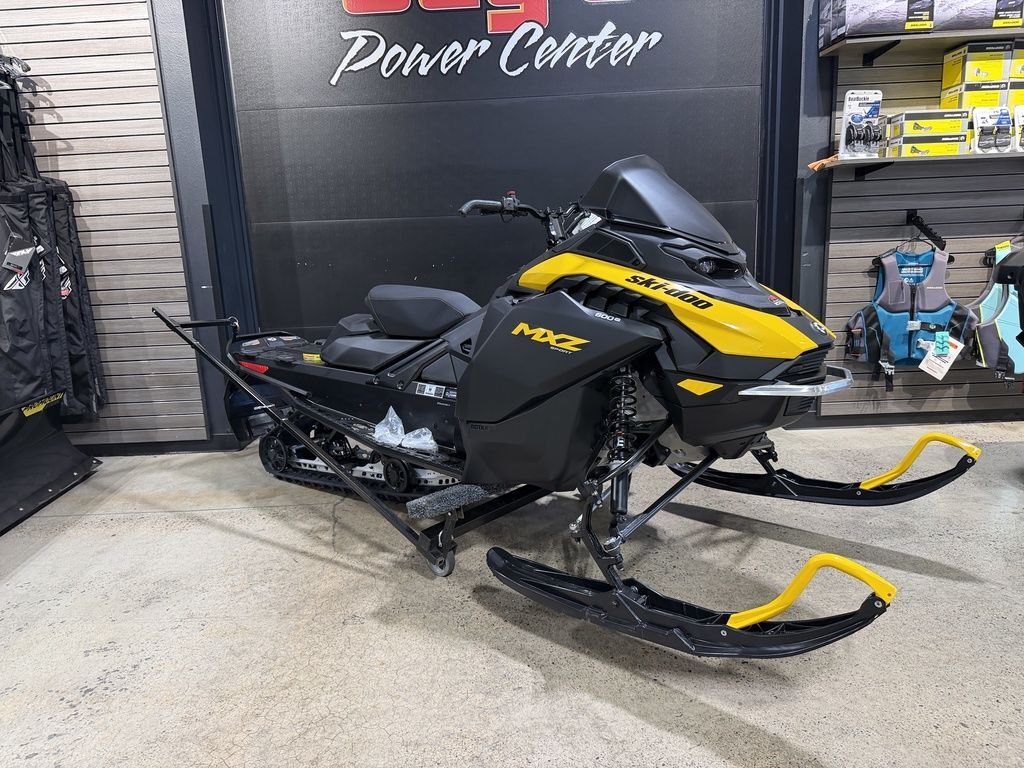 2027 Ski-Doo MXZ Sport 600 EFI - 85 137 ES RipSaw 1.25 S_Lev_4.5"_Yl in reedsburg WI