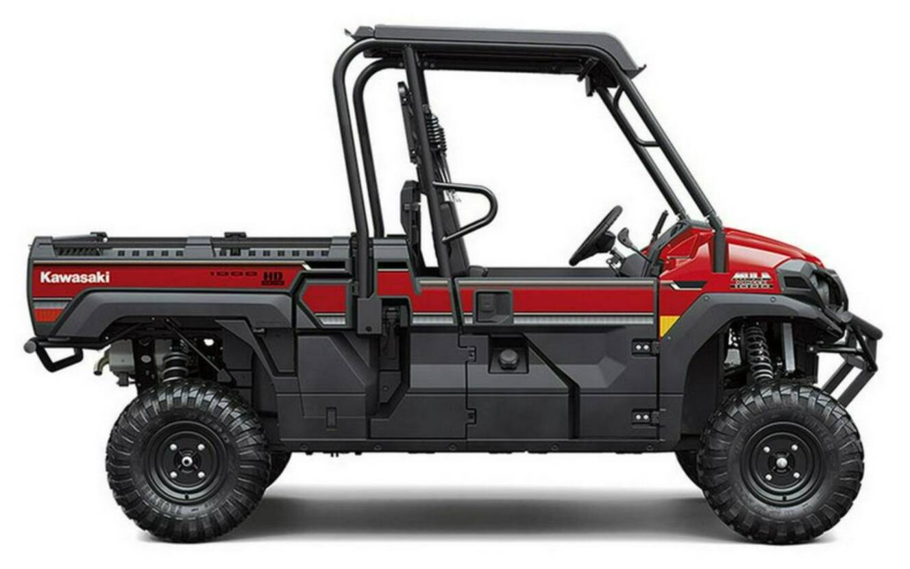 A photo of this 2026 Kawasaki Mule Pro-FX 1000 HD Edition
