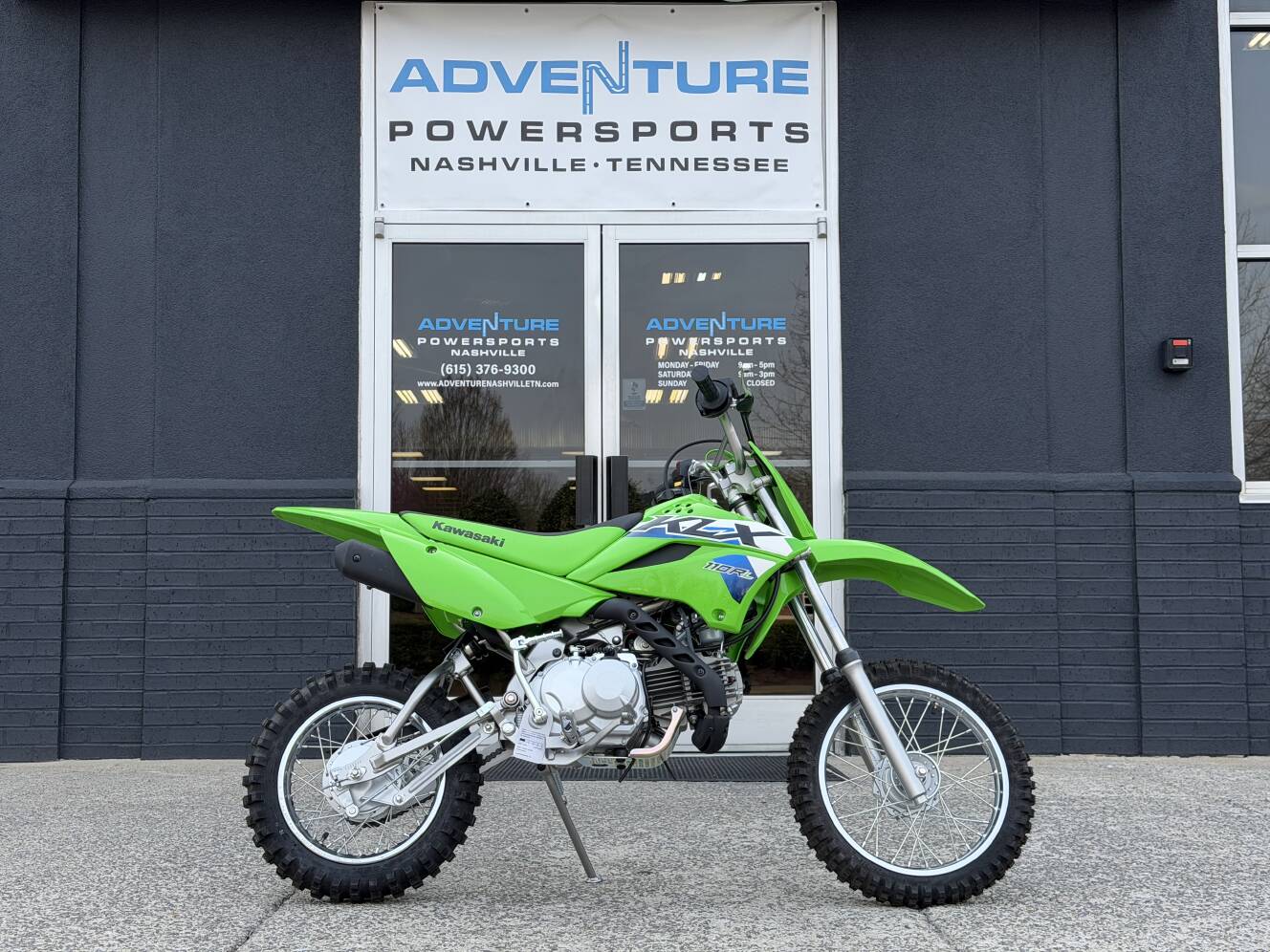 A photo of this 2026 Kawasaki Kawasaki KLX110R