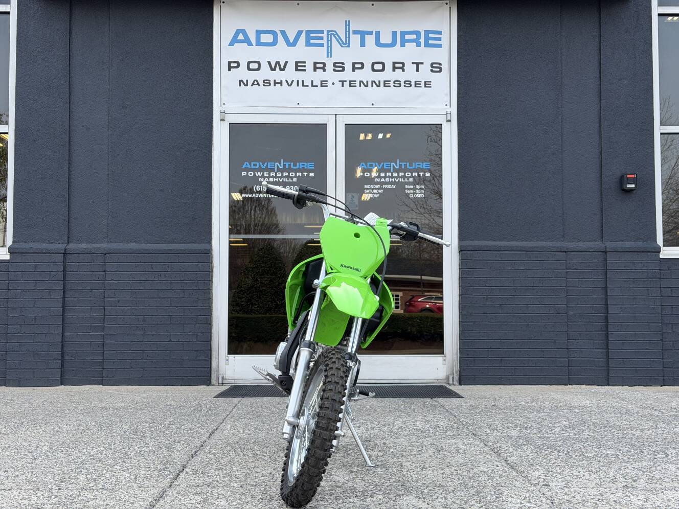 A photo of this 2026 Kawasaki Kawasaki KLX110R