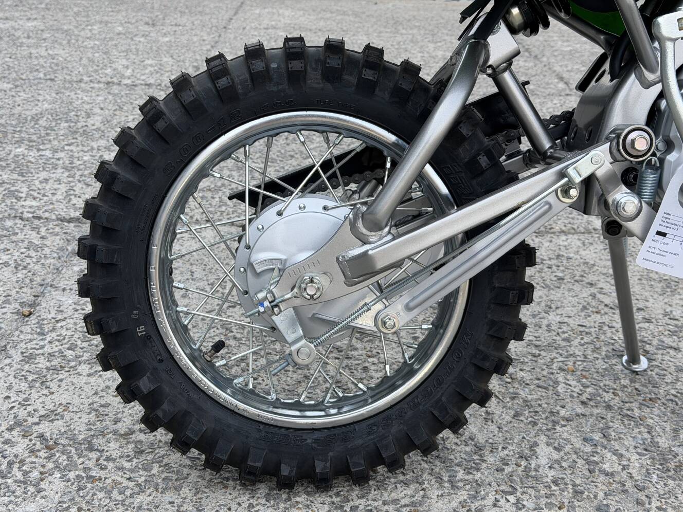 A photo of this 2026 Kawasaki Kawasaki KLX110R