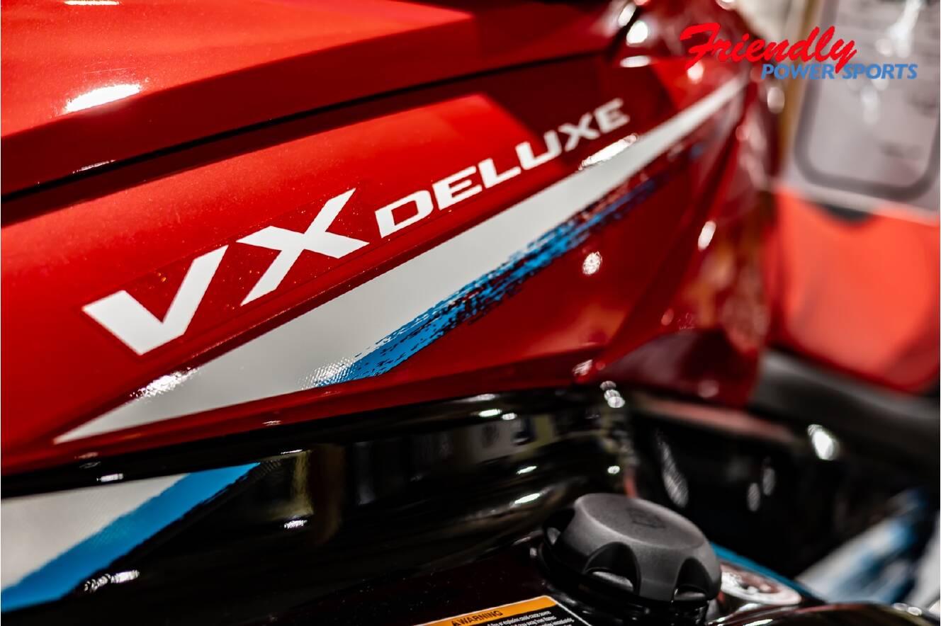 A photo of this 2026 Yamaha VX DELUXE-BLACK/TORCH RED