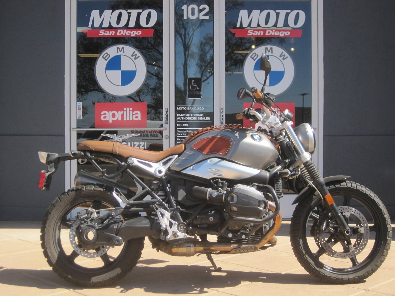 A photo of this 2017 BMW R nineT Scrambler