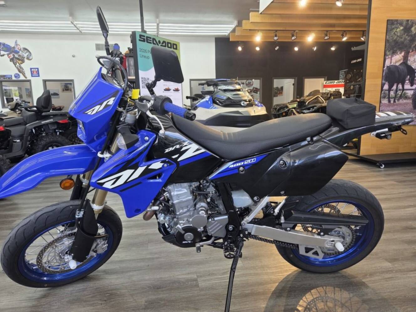 A photo of this 2024 Suzuki DR-Z400SM
