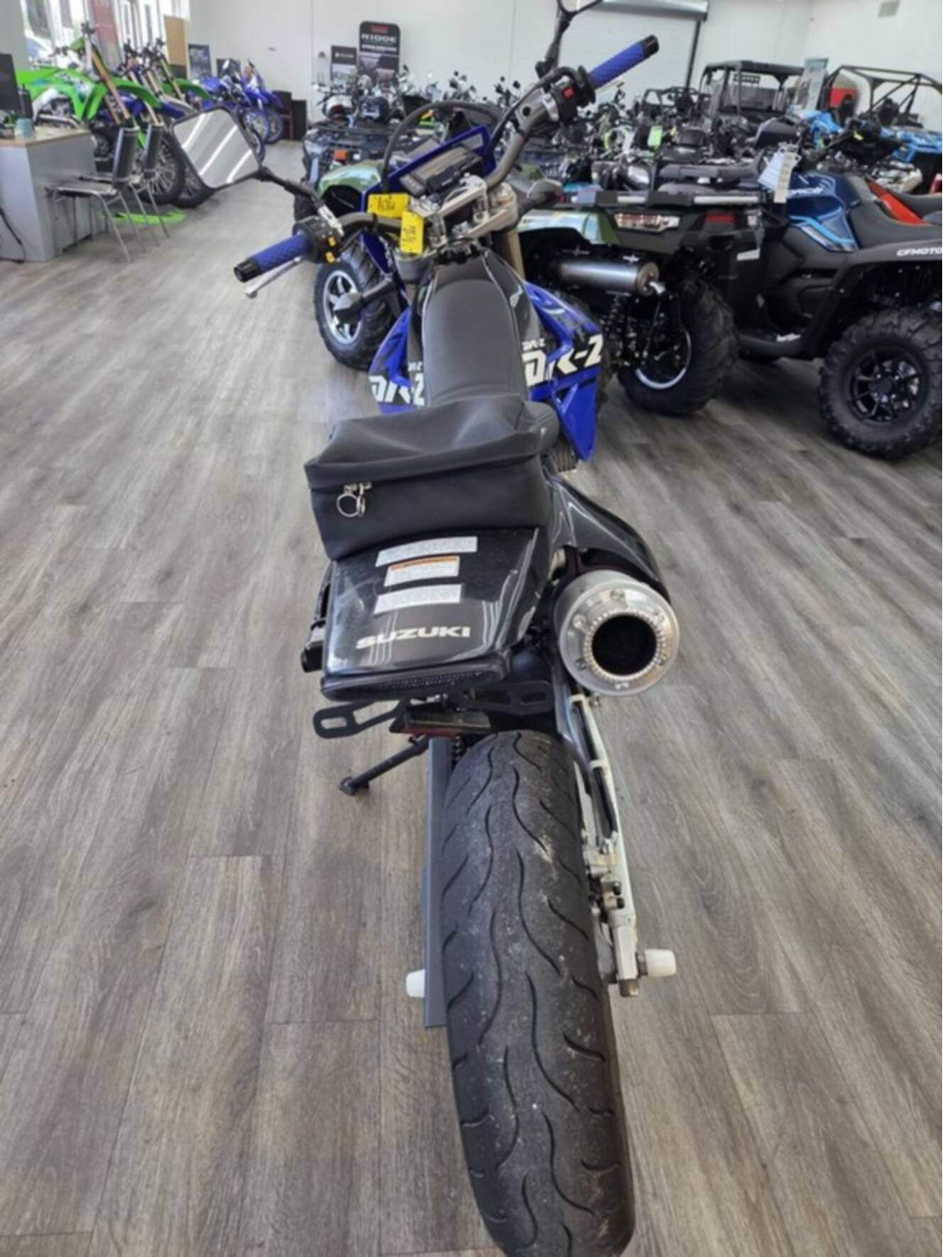 A photo of this 2024 Suzuki DR-Z400SM