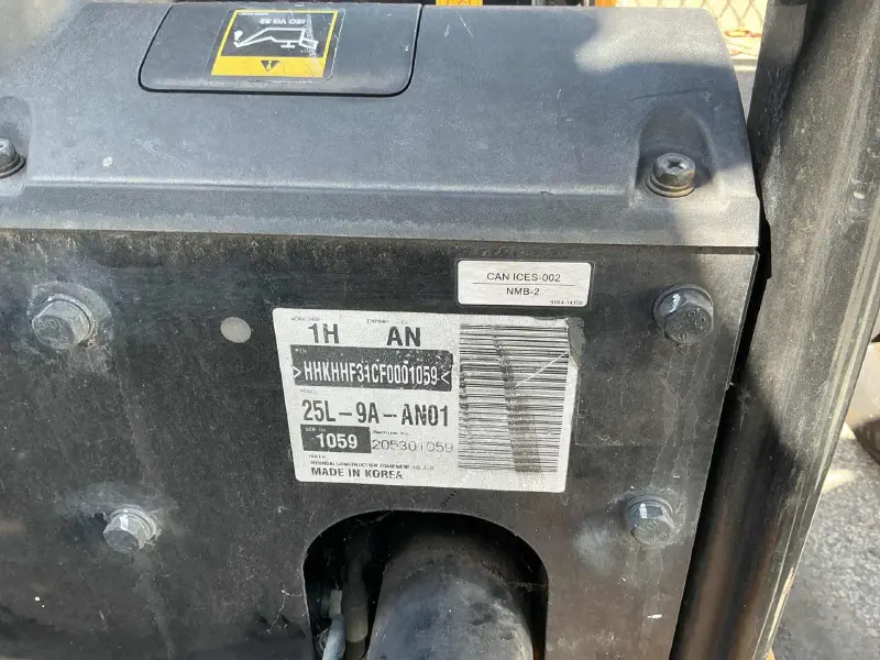 2023 Hyundai 25L-9A