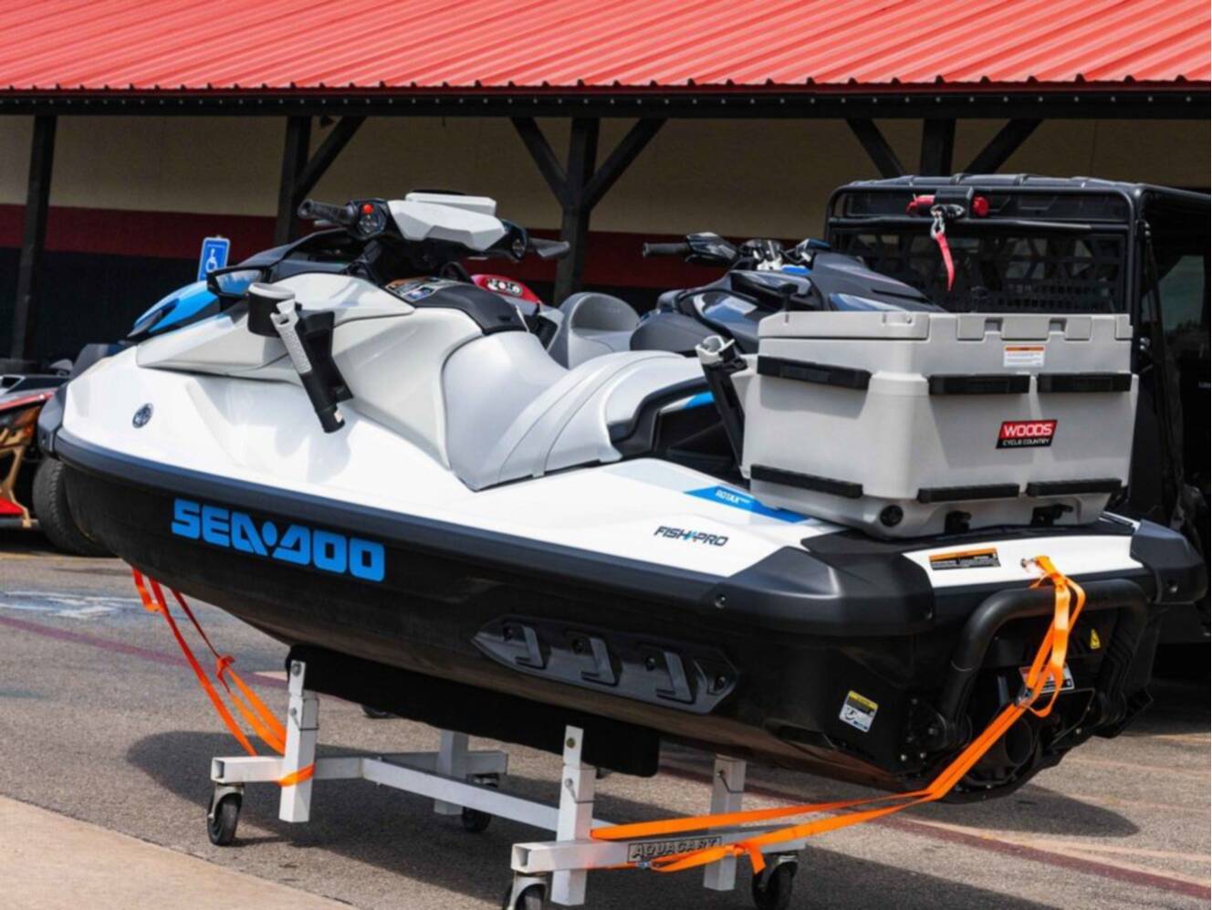 A photo of this 2026 Sea-Doo FishPro Scout 130