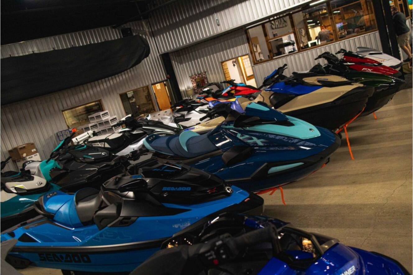 A photo of this 2026 Sea-Doo FishPro Scout 130