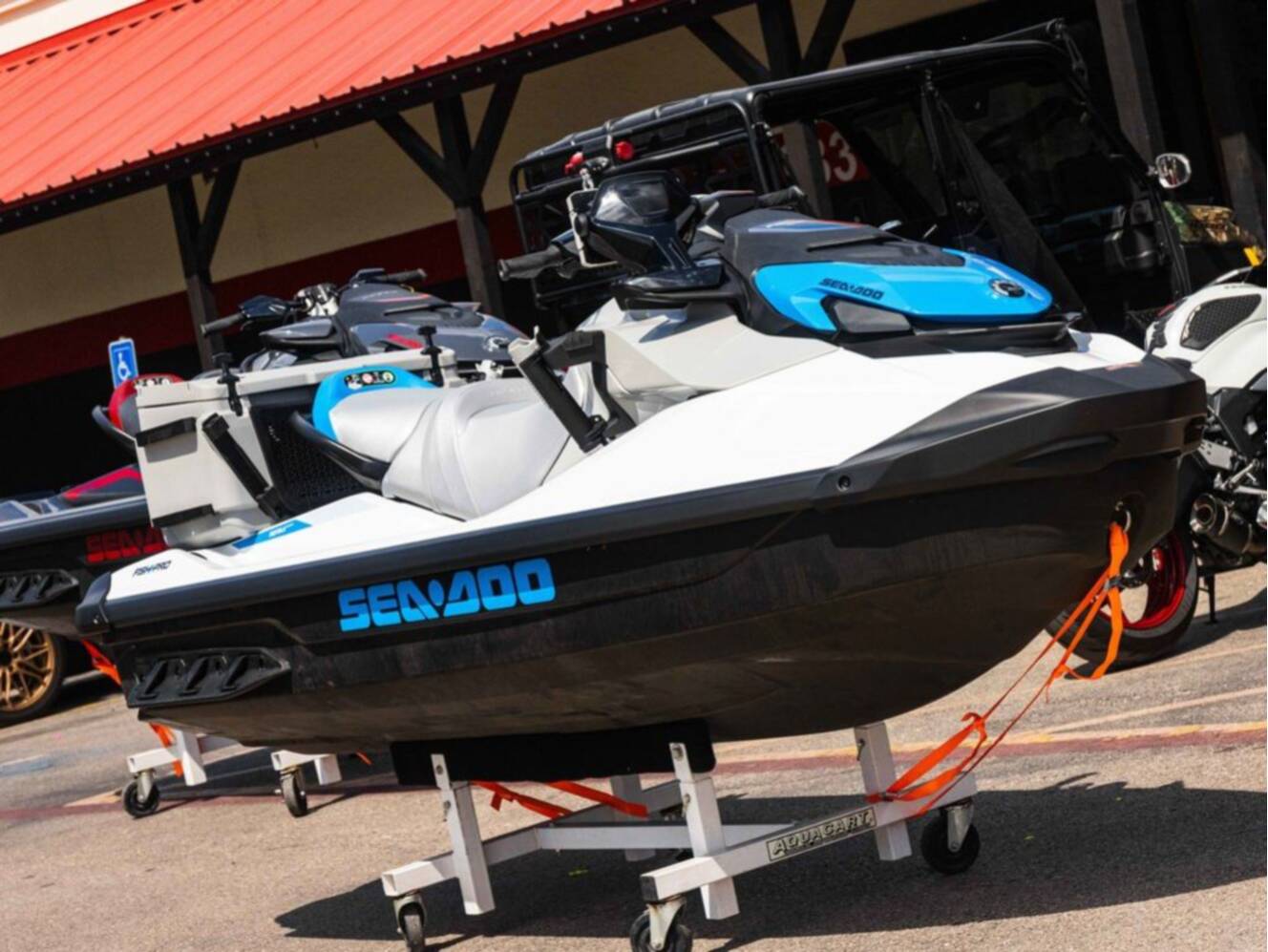 A photo of this 2026 Sea-Doo FishPro Scout 130