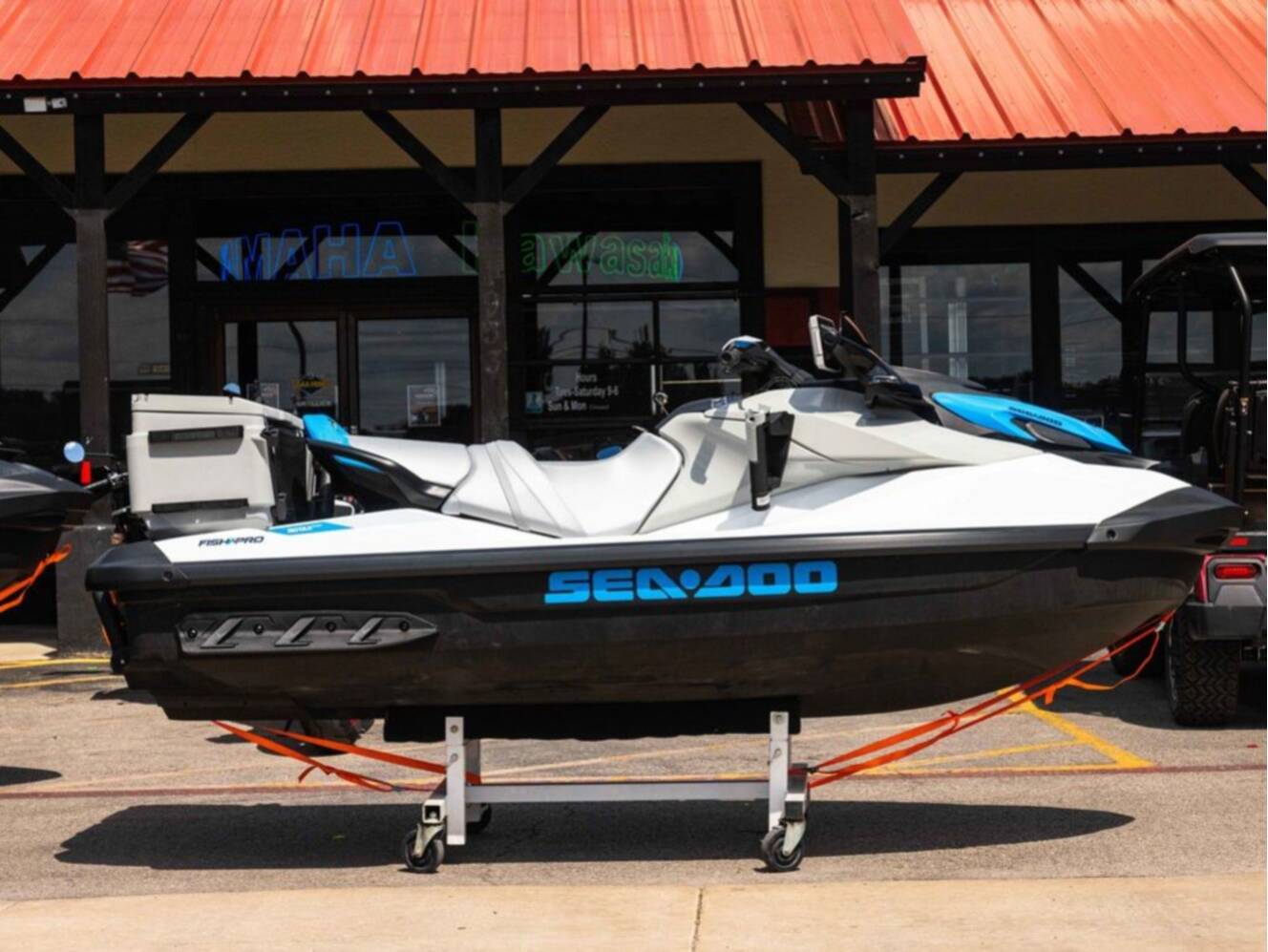 A photo of this 2026 Sea-Doo FishPro Scout 130