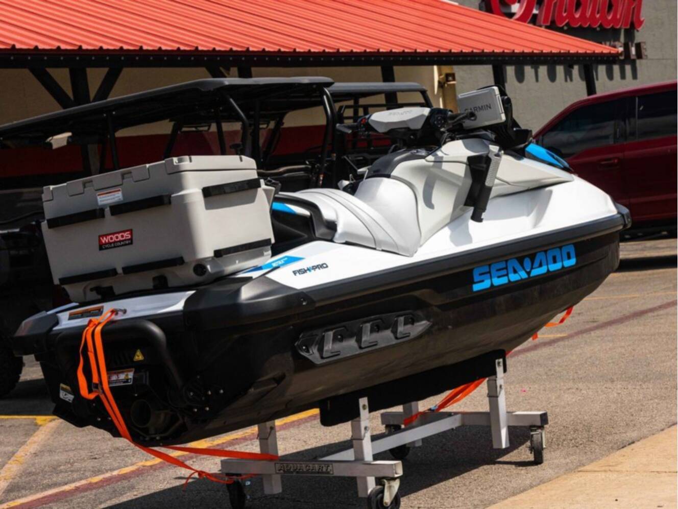 A photo of this 2026 Sea-Doo FishPro Scout 130