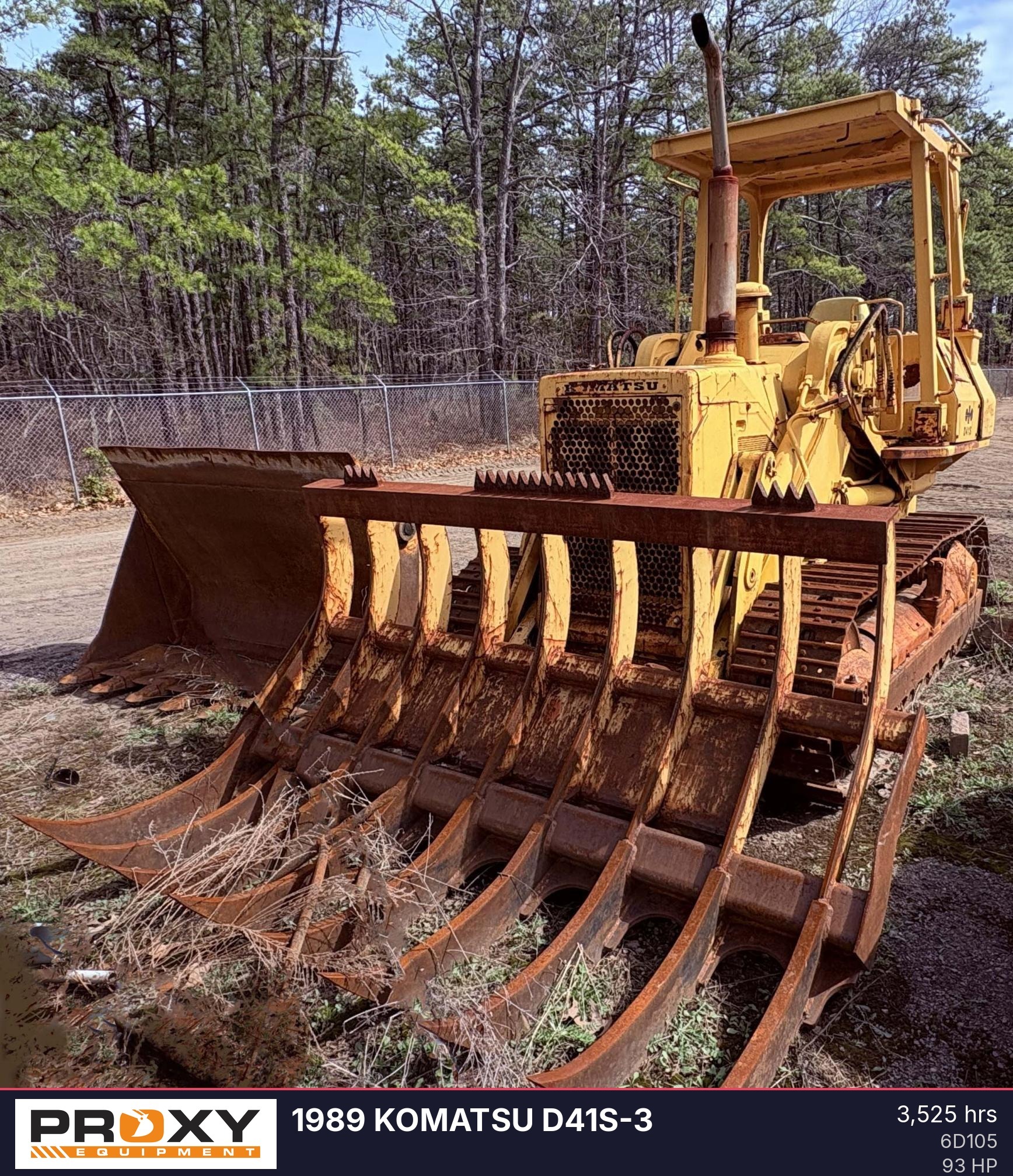 1989 KOMATSU D41S-3 in Trenton, NJ