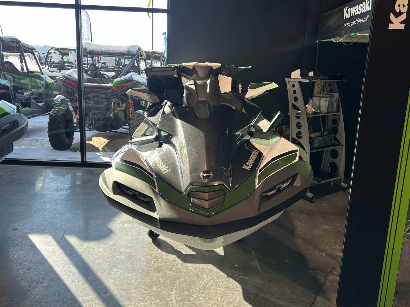 A photo of this 2025 Kawasaki Jet Ski® Ultra® 160LX-S Angler