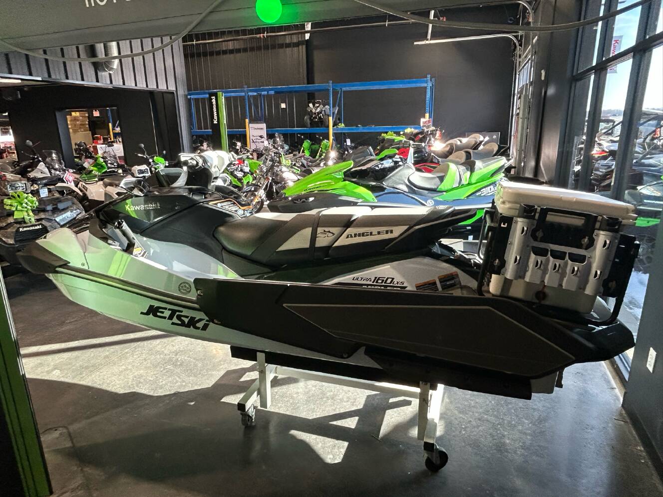 A photo of this 2025 Kawasaki Jet Ski® Ultra® 160LX-S Angler