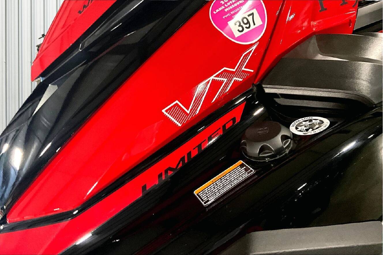 A photo of this 2024 Yamaha VX LIMITED-TORCH RED/BLACK
